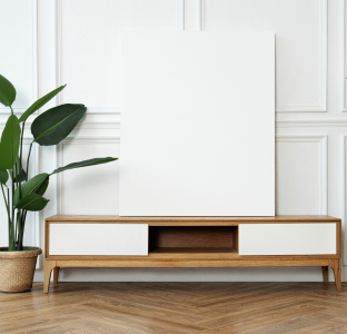 Scandinavian cabinet